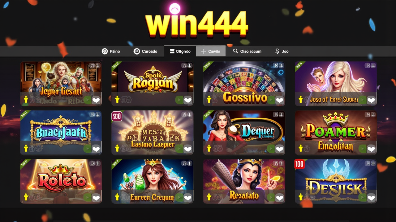 Captura de tela do win444 - Modo Torneio